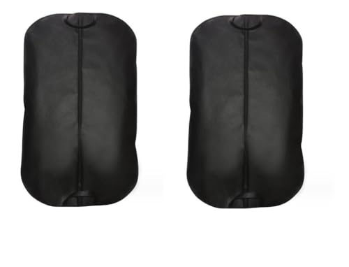 Garment Bag Suit Bags for Travel and Storage 39.4x23.6 inches Hanging Garment Bags Gusseted Suit Cover Protector for Suit Coat, Dress,T-Shirt, Jacket, Suits, Coats (Black, One Size)2