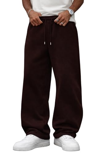 Image of Rockwell Men's Baggy Sweatpants | Cotton Terry Relaxed Fit Joggers for Men | Oversized Streetwear Track Pants | Casual Gym & Everyday Wear| 018