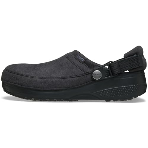 Image of Crocs Unisex-Adult Classic Crafted Canvas & Suede Clogs
