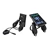 Electric Scooter Bike LCD Display,6Pin Cable Headlight Connector, M6C Electric Bicycle LCD Display Meter LCD Electric Display Control Panel for Electric Scooter Bike, for 24V 36V #3