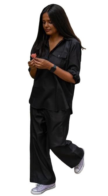 pr swastik Women’s Masala Chai Top & Bottom | Stylish Western Travel Outfit | Pant-Shirt & Dress | Casual Top & Bottom Look-picture-35