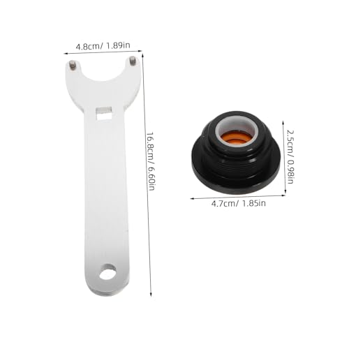 Kit de sellos de dirección hidráulica Amosfun de aluminio para cilindro marino de barcos 2