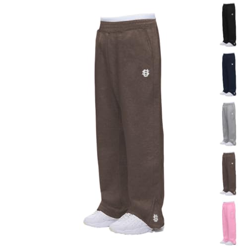 Pantalon de sport baggy respirant en coton pour homme avec poches et taille élastique