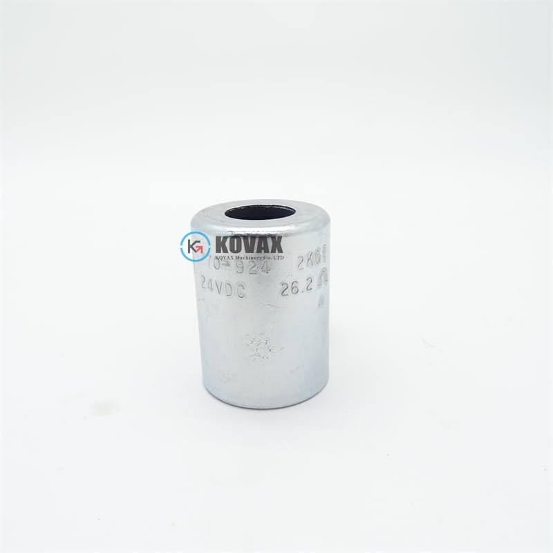 Solenoid valve coil 770/924 Cartridge Valve component 24VDC Suitable for tractor 492 489 770-924 770924 For Construction Machinery Excavator Engine Replacement Parts