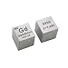 10 mm Gadolinium Metal Cube 99.99% Pure for Element Collection Lab Experiment Material Hobbies Substance Block Display