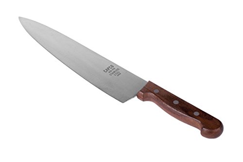 Capco 4214-14, 14-Inch Chef’s Knife with Ground Edge, Stainless Steel Blade