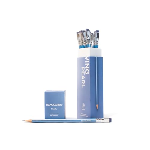 Lápices Blackwing Pearl 2B Azul, Paquete x12 miniatura 1