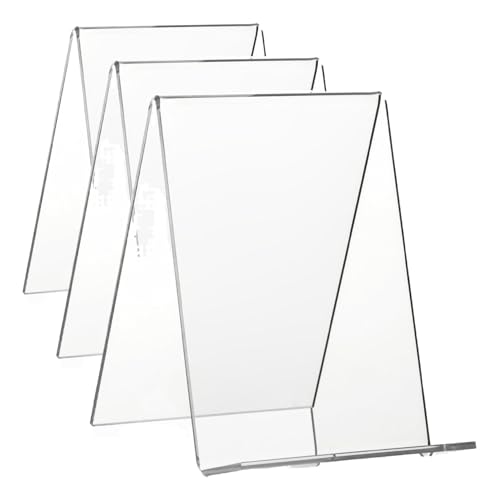 Présentoir de livre A6 en plexiglas pour sublimer vos tables de chevet et étagères