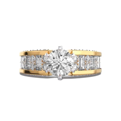 Bague d'éternité en moissanite, le cadeau de luxe idéal pour elle