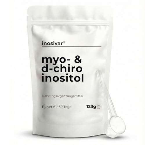 INOSIVAR - Myo- & D-chiro-Inositol zur Anwendung bei PCOS Insulinresistenz und Zyklusstörungen | Pulver für 30 Tage