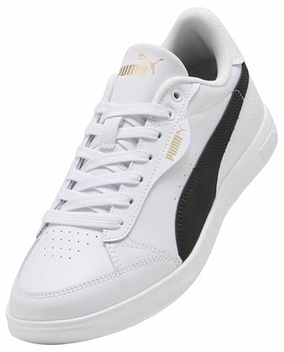 PUMA Vikky Star Damen-Sneaker, Weiß/Schwarz/Gold, 4 UK – Ansicht 6