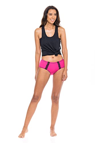 Image of Sexy Basics Women's Hipster Brief Lace Panties | Ultra-Smooth Micro Fiber Nylon Spandex Hipsters -Multi Packs