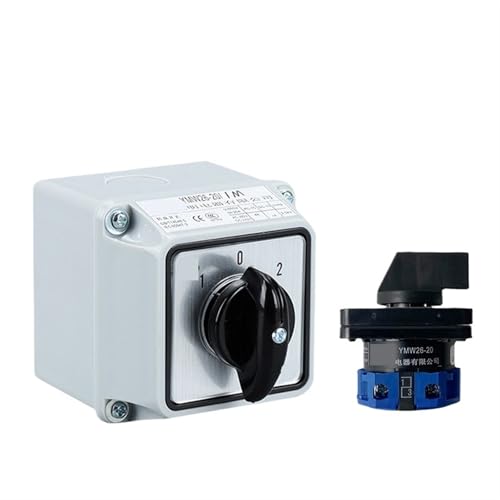 Interruptor de leva giratorio de 1 polo para activar motores y sistemas de control a 690V