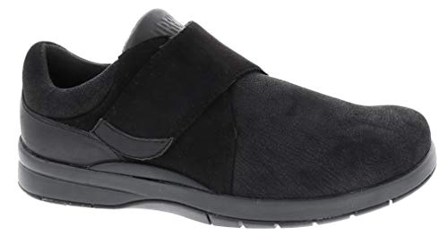 Drew Woman Moonwalk 14100 Black/Stretch/Leather Leather/Mesh 7.5 Wide (D) US