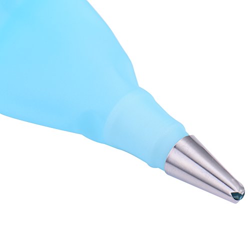 Tasca da pasticcere in silicone con 6 bocchette in...