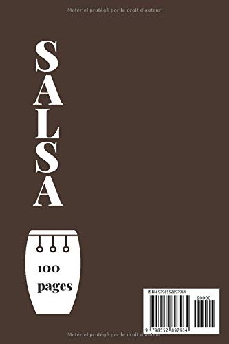 Carnet de notes Salsa Night : le cahier idéal pour passionnés de danse