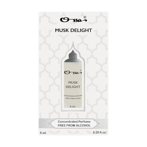 Image of Ossa Musk Delight Concentrated Perfume 6ml | Alcohol Free Roll On Attar For Men And Women | Premium Long Lasting Unisex Fragrance With Musk & Vanilla | Elevated Fragrance for All-Day Confidence