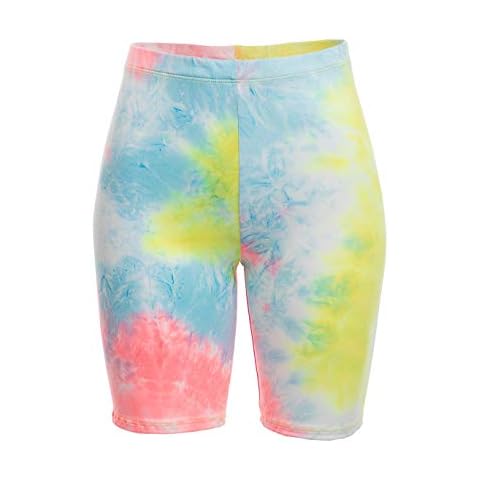 FASHIONOMICS Womens Active Stretch Sports Workout Yoga Running Shorts (S, T11) Cover