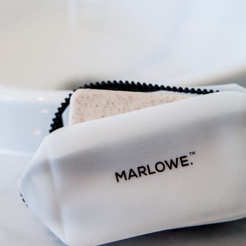 Marlowe. PVC Travel Soap Holder | Portable Bar Soap Case | Zipper Container, White - Image 4