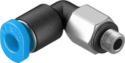 Festo 186353 conector neumático rápido QSML-M7-6 en L orientable