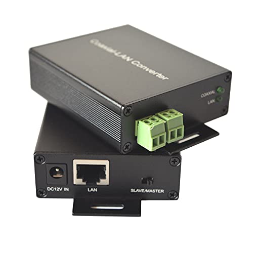 Image of Ethernet Extender Kit (Pair) Over Twisted Pair /Telephone Wire /Phone line up to 2Km(6500ft) for HD Network IP Camera, Webcam