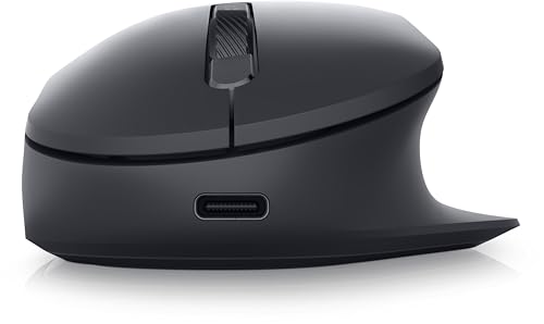 Image of Dell Pro Premium MS900 Wireless Mouse, Adjustable DPIs, 7 Buttons (3 programmable), 3 Months Run-time, 2.4GHz RF & Bluetooth 5.1, Hyper-Fast Scrolling, USB-C Cable, 3-Year Advanced Exchange Service