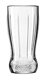 Libbey Coca-Cola Coke Root 100th Anniversary Glassware Drinkware 4-pc Set, 16-Ounce Glass