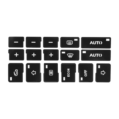 Autocollants bouton climatisation Audi A4 B6 B7 2000-2004 décorations intérieur