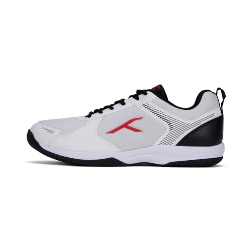 HUNDRED Court Star Badminton Shoes (Non Marking) | Also Perfect for Squash, Table Tennis, Volleyball, Basketball & Indoor Sports | Lightweight & Durable | X-Cushion Protection