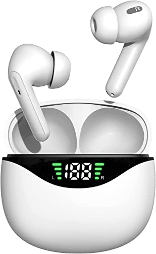 Quality Park Auriculares Inalambricos,Auriculares Bluetooth,Cascos Inalambricos Bluetooth,Control Tactil,Auriculares de Incorporado HD Micrófono, Reproducción de 30H Cover