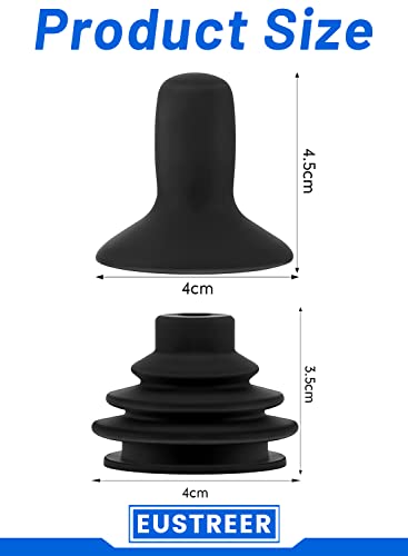 Universal Knob And Gaiter For Wheelchair Joystick Controller, Wheelchair Joystick Button Cap For Mobility Scooter Electric Drive Wheelchair Accessories, Black #TOP2