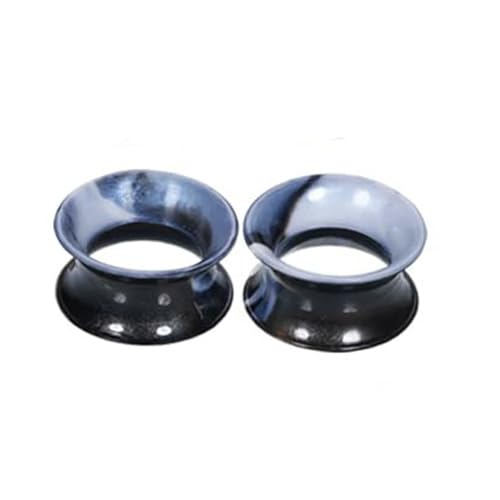 Dsnyu Tunnels Gauges Silicone, Ear Gauges for Earrings Body Piercing