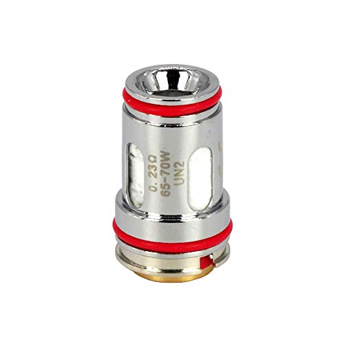 Uwell UN2 Mesh Coils (0,23 Ohm), Crown 5 DL Verdampferköpfe für e-Zigarette, Kompakt, 4 Stück – Bild 4