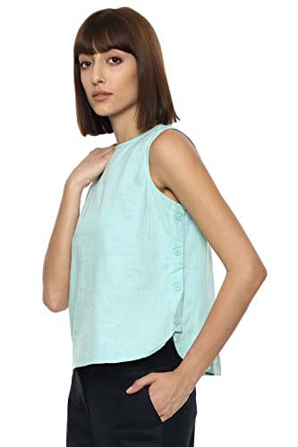 Image of Van Heusen Women's Solid Regular Fit Shirt