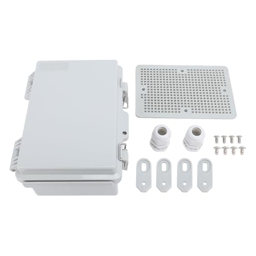 Boîte de jonction étanche IP67 125x175x90mm en plastique ABS avec charnière