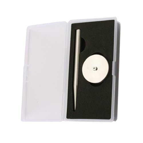 Vynetra Stainless Steel Snapped Fasteners Kits Snapped Setting Tool Set Setter Base Handmade Leathercraft Fastening Tool