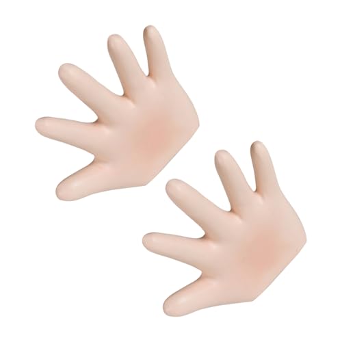 SMASOLO 2 Pezzi Sculture Mani da Parete in Resina Mensola Fluttuante Piccola per Bagno con Supporto Robusto Scultura Decorativa Unica per Gioielli e Oggetti Quotidiani