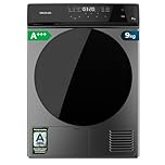 Cecotec Sèche-linge pompe à chaleur - 9 kg - Bolero DressCode Dry 9400 Steel A+++. 600W, basse consommation, Full Touch, Easy Iron, 15 programmes, séchage automatique et tambour inox
