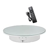 【Portable】 : plateau tournant électrique, compact, 7,87'' de diamètre, facile à transporter partout.