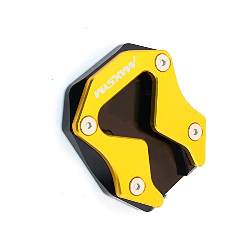 Plaque support latéral moto SYM Maxsym 400i évite la chute à l'arrêt