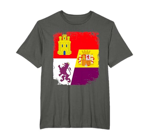 Bandera Castilla Leon España Republicana Republica Española Camiseta