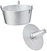 Pentalux 03927 - Bakery Line - Stampo torta in alluminio con cono estraibile, alluminio, Diametro 26 cm