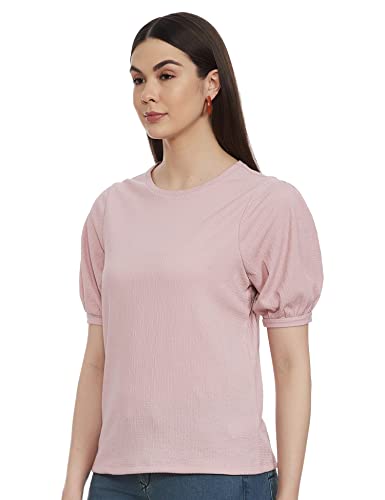 Image of Marks & Spencer Women's Regular Blouse (T43 7840K Dusted Pink 4XL)
