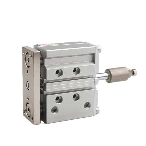 Vérin à course réglable trois axes TCMJ25X30-20S double tige pneumatique