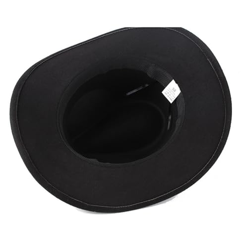 Kids Cowboy Hat for Girls Boys Western Cowgirl Hat with Buckle Belt Unisex Wide Brim Fedora Hat2