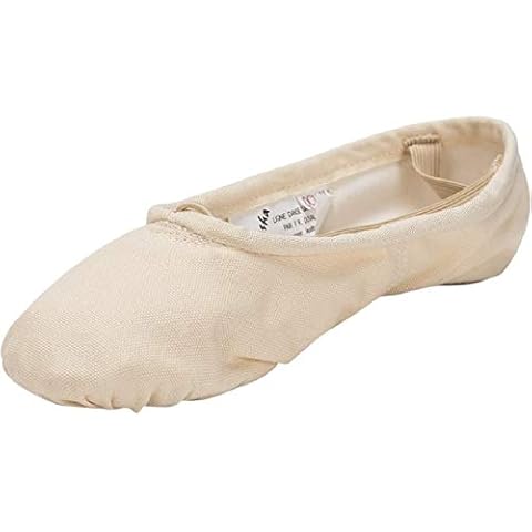 SANSHA mens Pro 1 Canvas Ballet Slipper dance shoes, Light Pink, 9 Women 7 Men US Cover
