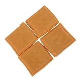 SUPVOX 4 Stück Realistisches Künstliches Tofu dekorationsset Detailgetreues Getrocknetes Tofu Modell Vielseitig Dekoration für Restaurant und Wohnraum Geeignet