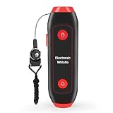 Silbato electrónico multifuncional: el silbato eléctrico en el campo no solo tiene el papel de un silbato, sino que también con luces LED se puede utilizar para iluminación, camping al aire libre, linternas de emergencia y luces SOS para señales de rescate al aire libre.