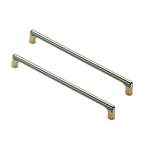 BOZONLI Golden Cupboard Handles - Kitchen Door Handles & Drawer T Bar Pulls (224mm, 2 Pack)