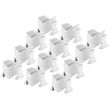 Horsemens Pride Rail Razer, White, Set of 4, Pack of 3